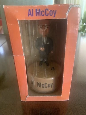 NBA Phoenix Suns Hall of Fame Radio Voice AL MCCOY Talking Bobblehead - Image 1 of 4