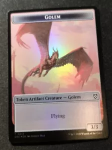 Golem / Construct Token - Foil - DFC - MTG - NM - EN - 0013/0012 - Picture 1 of 2