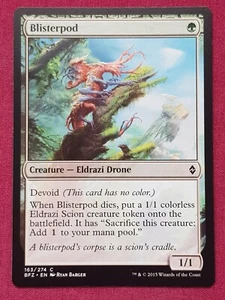 Magic The Gathering BATTLE FOR ZENDIKAR BLISTERPOD devoid card MTG - Picture 1 of 2
