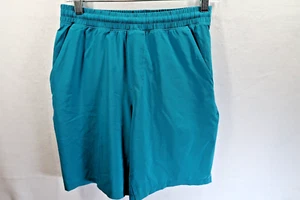 Lululemon Shorts Mens Small 26X9 Blue Lined Running Gym Hiking Outdoor  Stretch - Picture 1 of 10