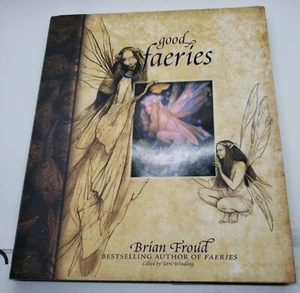Good Faeries Bad Faeries 2 in 1 book Brian Froud illustrated fantasy - Picture 1 of 9