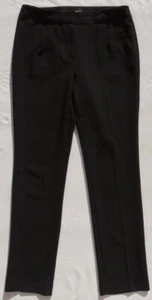 SO SLIMMING by CHICO’S Black Stretch Slim Straight Fit Trousers Pants 0 US S 4 6 - Picture 1 of 5