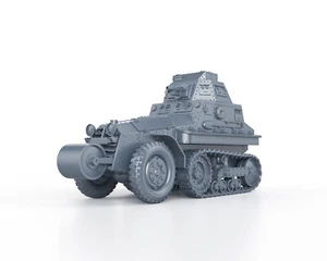 WWII - FRENCH SCHNEIDER AMC P16 - 1/48 1/56 1/72 1/87 1/100 3D PRINTED - Picture 1 of 4