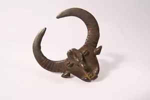 Antiguo anillo de búfalo Senufo cazador anillo de silencio FZ59 anillo antiguo cazador bague búfalo - Imagen 1 de 10