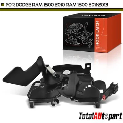 Conjunto de pestillo de capó para Dodge Ram 1500 2010 Ram 1500 2011 2012 2013 parte delantera Foto 1 de 4