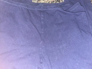 hanes size large navy stretches  - Picture 1 of 2