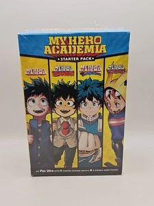 MY HERO ACADEMIA STARTER PACK Manga Box Set (4 Graphic Novels mit Poster) Neu! - Bild 1 von 6