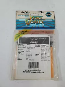 Stoppino di ricambio in fibra di vetro per riscaldatore a cherosene Kero World 48015 - Foto 1 di 4