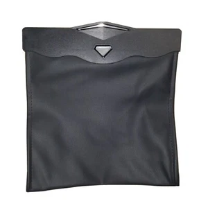Car Storage Bag Black Faux Leather w/ LED Light NEW (OPEN BOX) - Picture 1 of 13