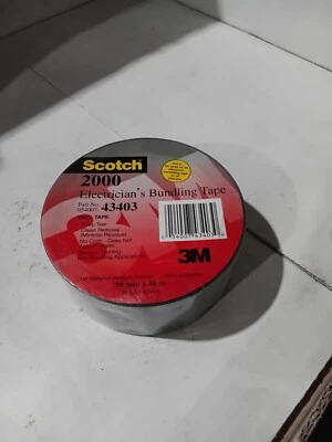 Electricians Duct Tapes 2000, Gray, 50mm X 46m (SW44) - Image 1 of 4