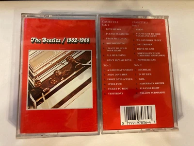 The Beatles 2 Cassette Set 1962 - 1966 Capitol C4-97038 1993 - Image 1 of 4