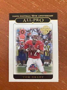 Tom Brady 50th Anniversary All-Pro Pro Bowl 2005 Topps Football 352 PATRIOTS NFL - Bild 1 von 3