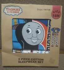 Thomas The Train & Friends 100% Cotton Pajama PJ Set Boys 18 Month Mo. NWT 