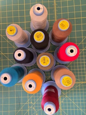 Robison Anton Embroidery Thread Rayon - apx 25,000 yds - Image 1 of 4