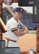 1992 Augusta Pirates Fleer/ProCards #250 Jeff Conger