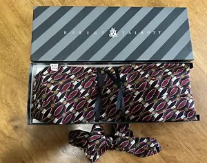 Robert Talbott Cumberbun Tie Formal Tuxedo Suit Set In Box - Picture 1 of 4