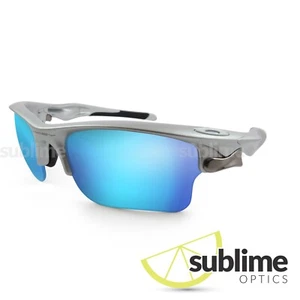 Metallic Blue (Non Polarized) Replacement lenses - Oakley Fast Jacket XL OO9156 - Picture 1 of 3