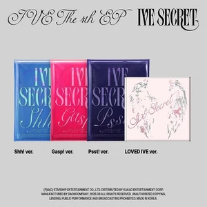 IVE [IVE SECRET] 4th EP Album/CD+Foto Buch+Karte+Poster+POB+GIFT K-POP SEALED - Bild 1 von 25