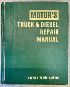 Motor's Truck & Diesel Repair Manual Service Trade Edition - Picture 1 of 2