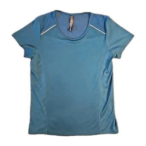 Camisa deportiva RBX verde esmeralda para mujer talla L malla espalda Dri-Fit gimnasio entrenamiento - Imagen 1 de 3
