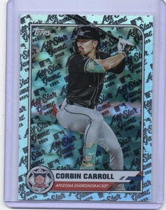 2025 Topps MLB All Star Game Corbin Carroll #18 Foil Arizona Diamondbacks - Picture 1 of 2