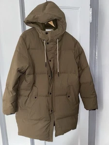 CHAQUETA LARGA ELÁSTICA HOMBRE COLE HAAN SIGNATURE OLIVA TALLA M NUEVA CON ETIQUETAS - Imagen 1 de 11