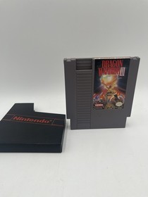 Dragon Warrior 3 Nintendo NES Authentic