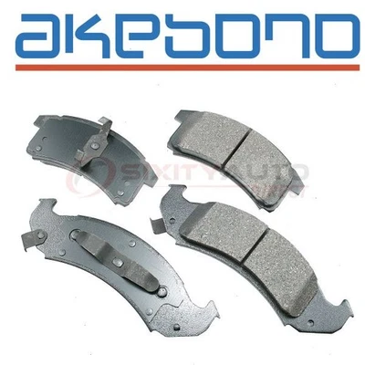 Akebono Pro-ACT Front Disc Brake Pad Set for 1992-1993 Cadillac Seville - hi Foto 1 de 4