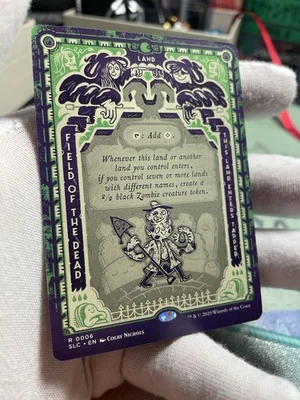 Field of the Dead-MTG-Secret Lair- Encyclopedia Of Magic 🍷 Non-foil NM 🍷 - Image 1 of 2