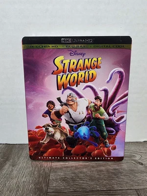 NEW Strange World 4K UHD & Blu-ray Slipcover New ultimate collectors edition - Image 1 of 3