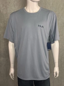 HUK Fishing Shirt size XL UPF 50+ sun protection, moisture wicking short Sleeve - Picture 1 of 20