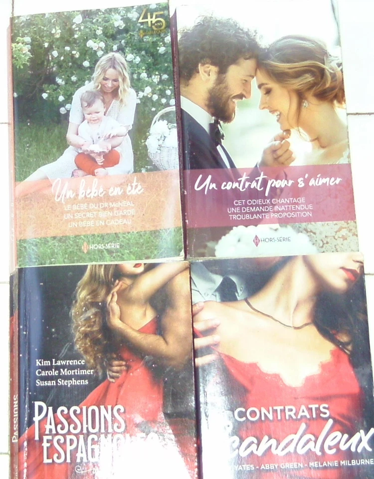 Lot de 4 livres harlequin HS (12 romans) (2) - Photo 1/1