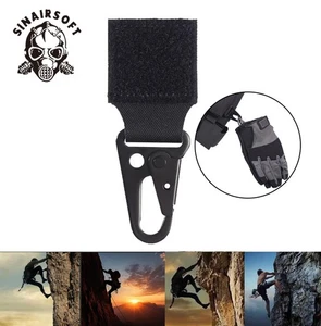 Tactical Molle Hanging Belt Hook Clip Keychain Buckle Mountaineering Buckle Clip - Picture 1 of 15