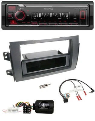 Kenwood Lenkrad Bluetooth USB DAB Autoradio für Fiat Sedici Suzuki SX4 - Bild 1 von 4