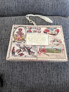 Vintage Hallmark Monthly Greeting Card Organizer Book Holder Victorian Ephemera - Picture 1 of 8