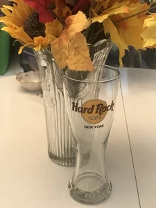 Hard Rock Cafe "New York" Collectable Pilsner Beer Beverage Glass 20 Oz. - Picture 1 of 1