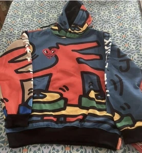 Member's Only Men's Keith Haring Graphic Sweatshirt Size Large NWT Pop Art - Picture 1 of 7