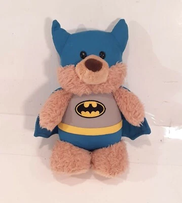 Oso superhéroe de peluche Batman Malone de Batman de DC Comics ("LUZ NOCTURNA RARA") Foto 1 de 4