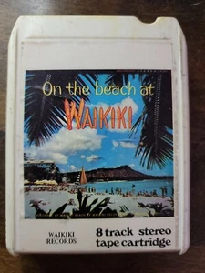 On the Beach at Waikiki Pua Almeida, Lani Lahela 8 Track Tape - Picture 1 of 6