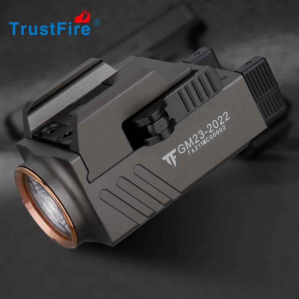Trustfire Compact Taktisch Jagd Gun Pistole Light LED Taschenlampe für Militär