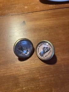 ZAUMZEUG Rosette's Union Stockyards in Messing und Glas - Bild 1 von 4