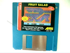 58954 Amiga Action - Fruit Salad - Commodore Amiga (1996) April 1996 - Picture 1 of 1