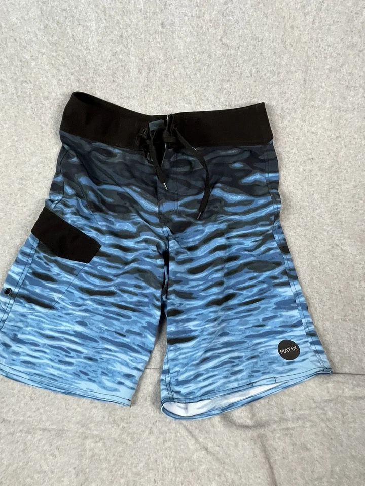 Bañador Matix para hombre talla 32 azul negro Foto 1 de 4