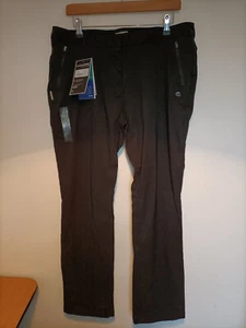 Craghoppers Womens Kiwi Pro Stretch Lined Trousers Waist 34 Inside Leg 33 (22) - Picture 1 of 2
