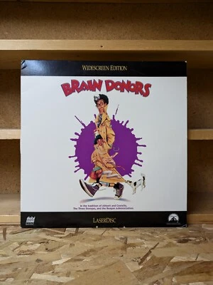 Brain Donors (1992) Laserdisc John Turturro Comedy Marx Bros Dennis Dugan - Image 1 of 2