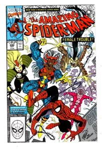 AMAZING SPIDER-MAN 340, FN/VF (7.0), 1ª APLICACIÓN EQUIPO MUJER FATALE, KNOCKOUT DIRECT* - Imagen 1 de 2