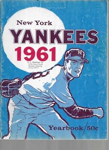 NEW YORK YANKEES 1961 YEARBOOK - Picture 1 of 3