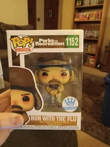 Funko Pop Parks and Recreation Ron with the Flu #1152 Funko Shop - Picture 1 of 1