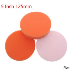 5 Inch 125mm Car Polishing Buffing Pad Flat Sponge Polisher Buffer Pads Tool - Picture 1 of 6