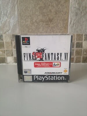 FINAL FANTASY 6 VI - gioco playstation 1 - ps1 (custodia difettosa) 🇮🇹 - Immagine 1 di 4